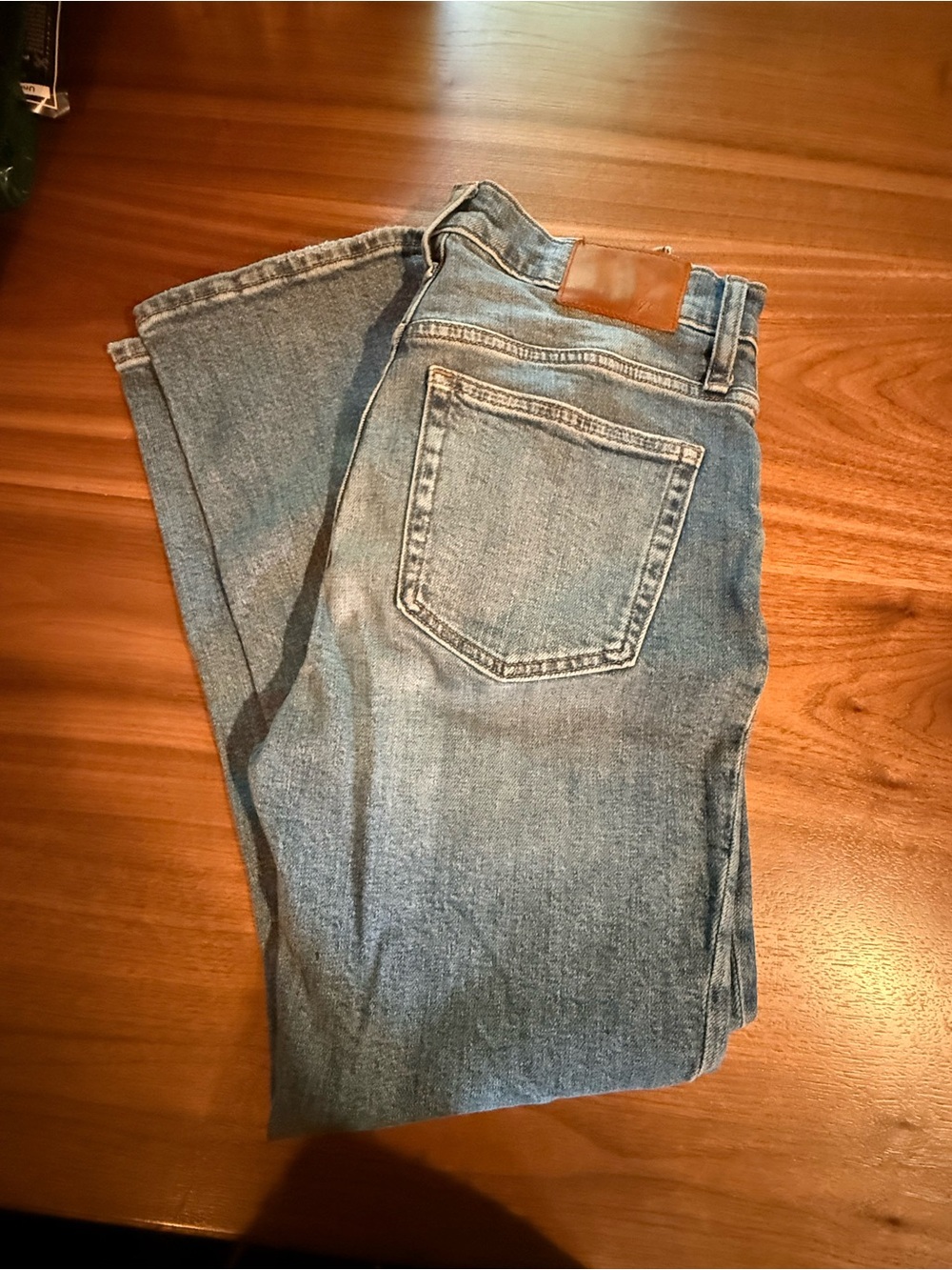 J. Crew Women’s Light Blue Straight-Leg Denim Jeans